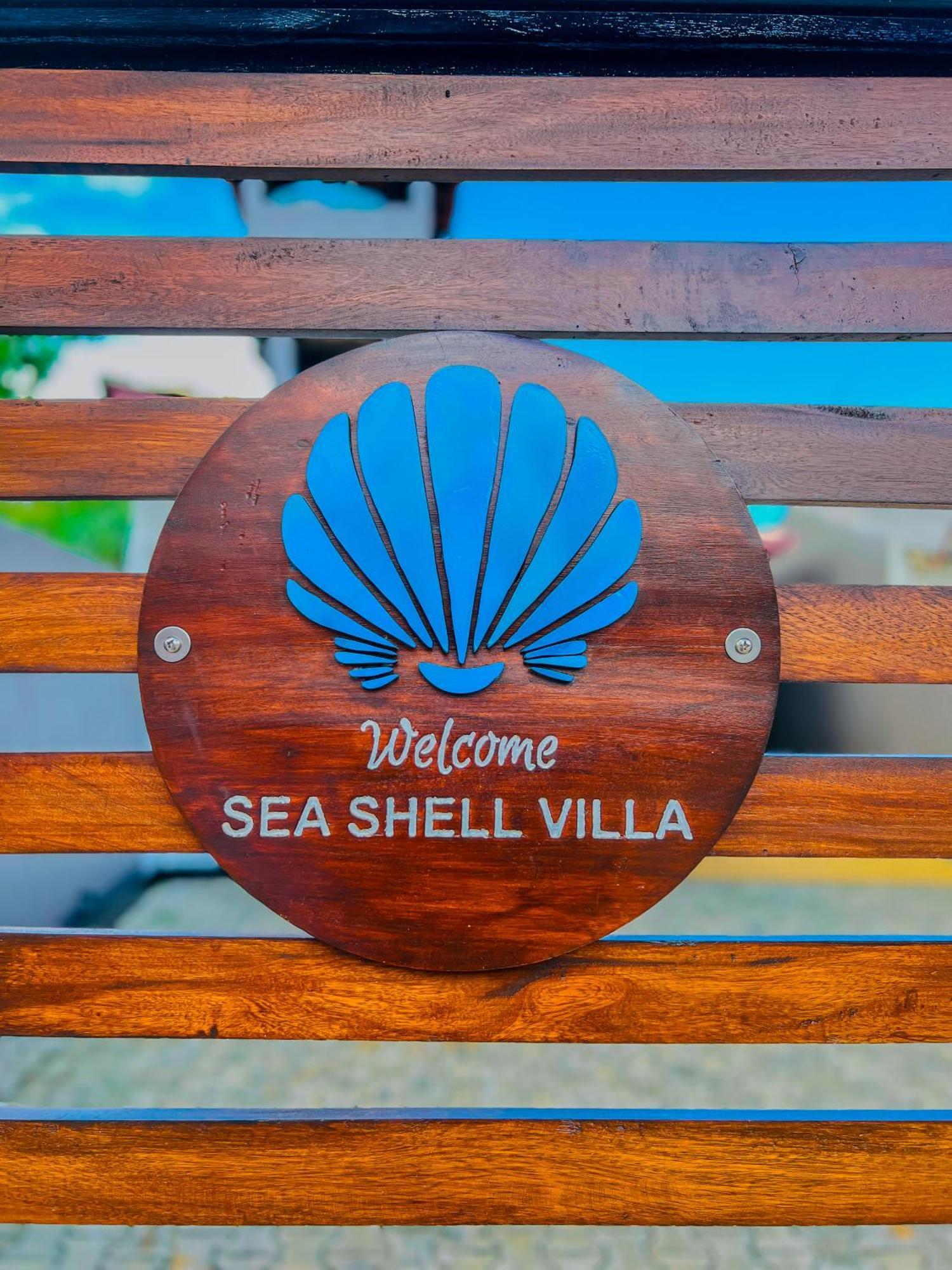 Sea Shell Villa Hikkaduwa 2 Separate Cabanas Ocean Front Villa ภายนอก รูปภาพ